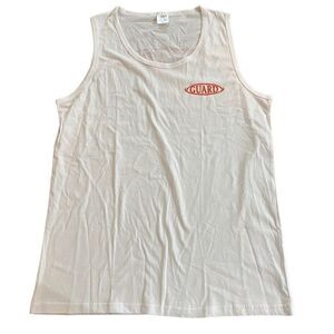 Guard apparel Life Gaurd Tank Top White Red Large